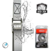 Sangle à Boucle 25mm 3m Inox 027,207,025,503 Ponsa