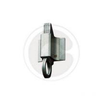 Cliquet soudA de type moyen en acier pour chA ssis ouvrant et portes wasistas