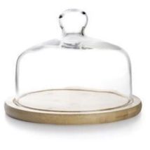 Boîte À Fromage En Bois T/cristal - 18 Cm