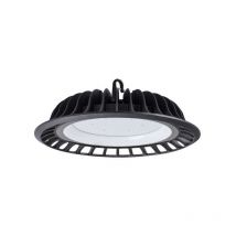 Kanlux - Cloche Highbay led 200W étanche IP65 rond ∅390mm Noir - Blanc Naturel 4000K
