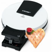 Cloer 181 Macchina per waffel colore: Bianco