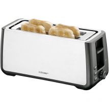 Unbekannt - Cloer Toaster 3579 Edelstahl-Schwarz