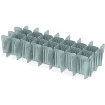 Cloisons amovibles pour semis – Longueur : 64 cm – Hauteur : 12 cm – Largeur : 28.5 cm – NOOR