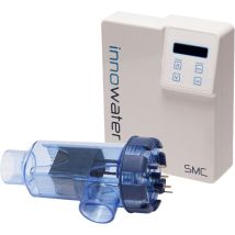 Clorador salino Innowater – Producción de cloro 20 g/h – Compatible con piscinas y spas – Instalación en tuberías de 63 mm