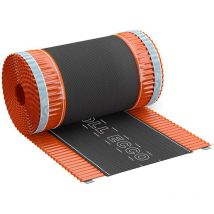 Closoir de faîtage souple ventilé en aluminium roll ecco 240mmx5Ml
