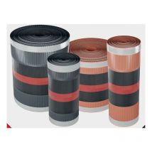 Closoir souple pour faitage et aretier 310mm x 5ml Noir