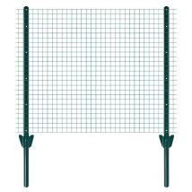Set de clôtures pour volières 12 mm vert Clôture de jardin fil métallique 1x25m