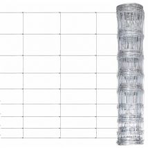 Vidaxl - Clôture de jardin,Barrière de jardin Acier galvanisé 50x1,2 m Argenté