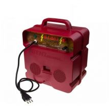 Gemi Elettronica - electrificateur De Clôture Électrique Clôture Électrifiée 8 Km Extra Fort 220 volts E/220 Pour Animaux Chevaux Chiens Sangliers