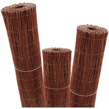 Aquagart - Clôture en osier 20m x 150cm i Brise-vue en osier i Brise-vue naturel pour jardins, balcons et terrasses