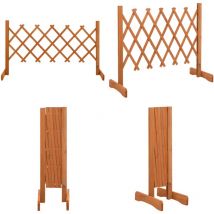 Clôture en treillis de jardin Orange 120x60 cm Bois de sapin - Clôture En Bois - Clôture Jardin - Clôture Treillis - Clôture Extensible - Clôture