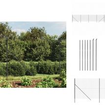 Clôture en treillis métallique anthracite 1,6x10 m - Clôture Métal - Clôture Jardin - Clôture Rigide - Clôture Anthracite - Clôture Sécurité