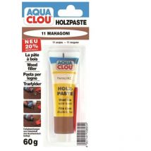 Aqua Holzpaste 11 Mahagoni mit Spatel 60g - Clou