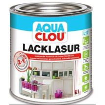 Aqua Lack Lasur L17 Weiß 750ml - Clou