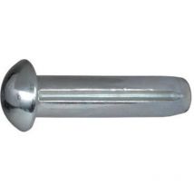 Clou cannelé à tête demie ronde Inox A2 5X12-1 pièce