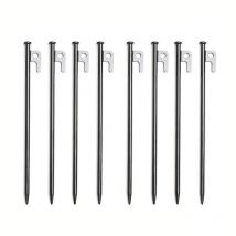 Clou de camping de plage 30 cm Clou de camping audacieux et allongé pour tente de canopée Clou de sol en acier pour camping
