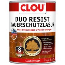 Clou - Duo Resist Dauerschutzlasur 2,5 Ltr. Anthrazitgrau