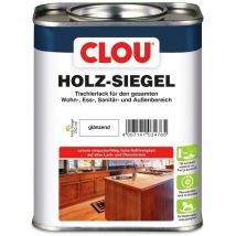 Clou Holz Siegel Klarlack 750ml – Hochwertiger, strapazierfähiger Lack für Möbel, Türen und Arbeitsplatten – Witterungsbeständig, farblos