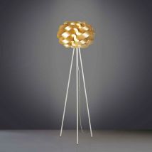 Cloud Gold Stativ-Stehlampe – Durchmesser 50 cm – Höhe 160 cm – Max 30W E27 – Transparentes Kabel 300 cm