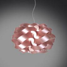 Cloud Dreiflammiger Pendelleuchter In Rosa, Durchmesser 75 X H50 Cm