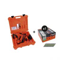 Lot Cloueur Autonome Im90xi + 1 Pack De Clous Crantés 2.8x70mm