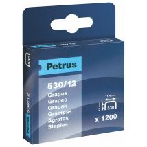 E3/19846 caja 1200 grapas mod. 530/12mm 77516 petrus