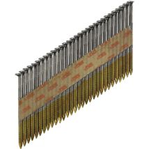 Clous En Bande Papier D34 Annelés Galvanisés - Ø 2.8 X 50 Mm - Boite De 2000 Senco Ge51axbkr