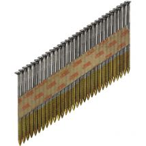 Clous en bande annelés clair D34° 2,8x50mm boîtes de 3000 acier nu Senco 8000332
