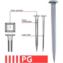 DG2 41 mm - à partir de 100 pcs: Clous spéciaux pour fers PG et Rock' N' Roll