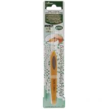 Uncinetto in Acciaio Soft Touch: 1,00 mm, Giallo, 1 mm - Clover