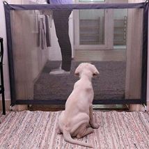 Clôture de sécurité pliante portative pour animaux de compagnie à porte magique