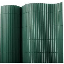 Casa Pura - Canisse pvc Brise Vue, Paravent de Jardin, Piscines, Balcon Terrasse, Palissade en pvc, Vert 150 x 500 cm