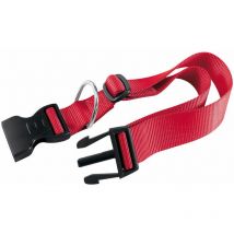 Club c Collier en nylon pour chiens, de différentes tailles et couleurs. Variante C20/56 - Mesures: a: 36-56 cm b: 20 mm - Rouge - Rouge - Ferplast