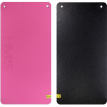 SHMSHNG Yogamatte MFK02 – pink-schwarz – 2 cm dick – rutschfest – TPE/EVA – 120 cm x 60 cm – 24 Monate Garantie