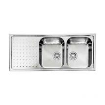 CM - 011107DCSSP Lavello ix Punto Plus 3'' 116X50 2 vasche a destra