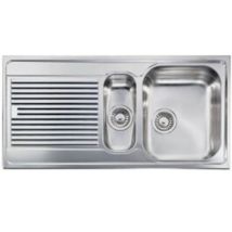CM 011255DCSSP Lavello IX Zenith Plus 3'' 100X50 2 vasche a destra