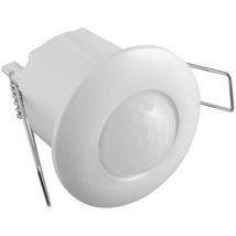 GTV Lighting CM-5 Einbau-Mikrowellen-Bewegungssensor 220-240 V AC 360° Arbeitswinkel Reichweite 1-8 m 1200 W max. Belastung