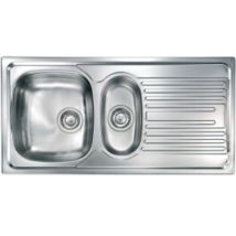 Cm Lavello Ix Atlantic 3'' 100x50 2 Vasche A Sinistra