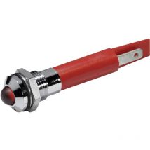 CML - 19510430 Luce di segnalazione a led Rosso 230 v/ac 22 mcd