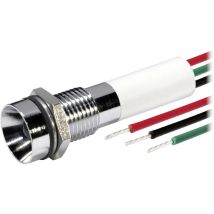 19TR0I12/6 LED-Signalleuchte Rot, Grün, Gelb 12 v/dc 10 mcd, 20 mcd, 30 mcd - CML