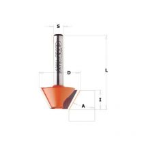 CMT - fraise a chanfreiner D26 I12.7 L44.5 S8 A30° 90424011