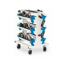 CNC-Transportwagen, 6 x Werkzeugaufnahmeträger 600 (wat) Maße in mm (BxTxH): 560 x 630 x 950