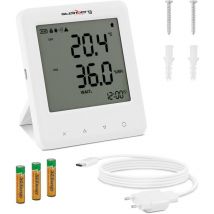 CO2 Meter Carbon Dioxide Meter With Temperature and Humidity Thermo Hygrometer
