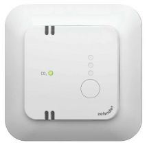 Zehnder CO2-Sensor – Unterputz – 0-10 Volt Steuerausgang – Kompatibel mit Jung, Gira, Busch-Jäger – RAL 9016, RAL 9001