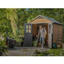 Chalet&jardin - caseta cobertizo jardin resina newton 7511 keter