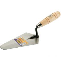 Cazzuola rotonda con manico in legno 200 x 110mm