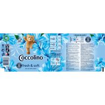 Adoucissant Coccolino Blue Splash Au Parfum De Fleurs Printanières 1700 Ml