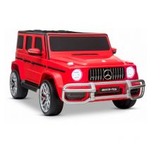 Play4fun - Coche eléctrico 4x4 suv 2 asientos Mercedes amg 2 x 45 w - Marcha Del/Tra, Focos y Audio