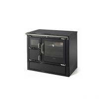 Hergom - cocina calefactora modelo eclecsys 100 cc se vitro practicable con marco de acero