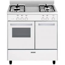 Glemgas - cocina de gas 49l 4 luces blanca - ga85pmwh - glem -